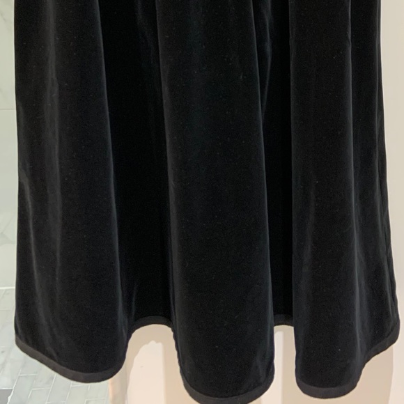YSL✨Vintage✨soft velvet, black skirt - Picture 2 of 6